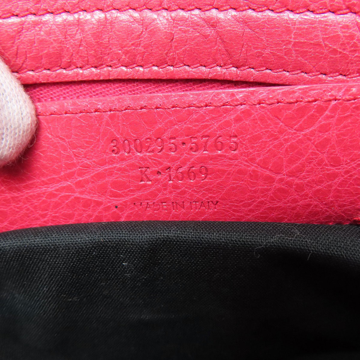 Balenciaga Handbag 300295 Calfskin Pink Classic Mini City Women