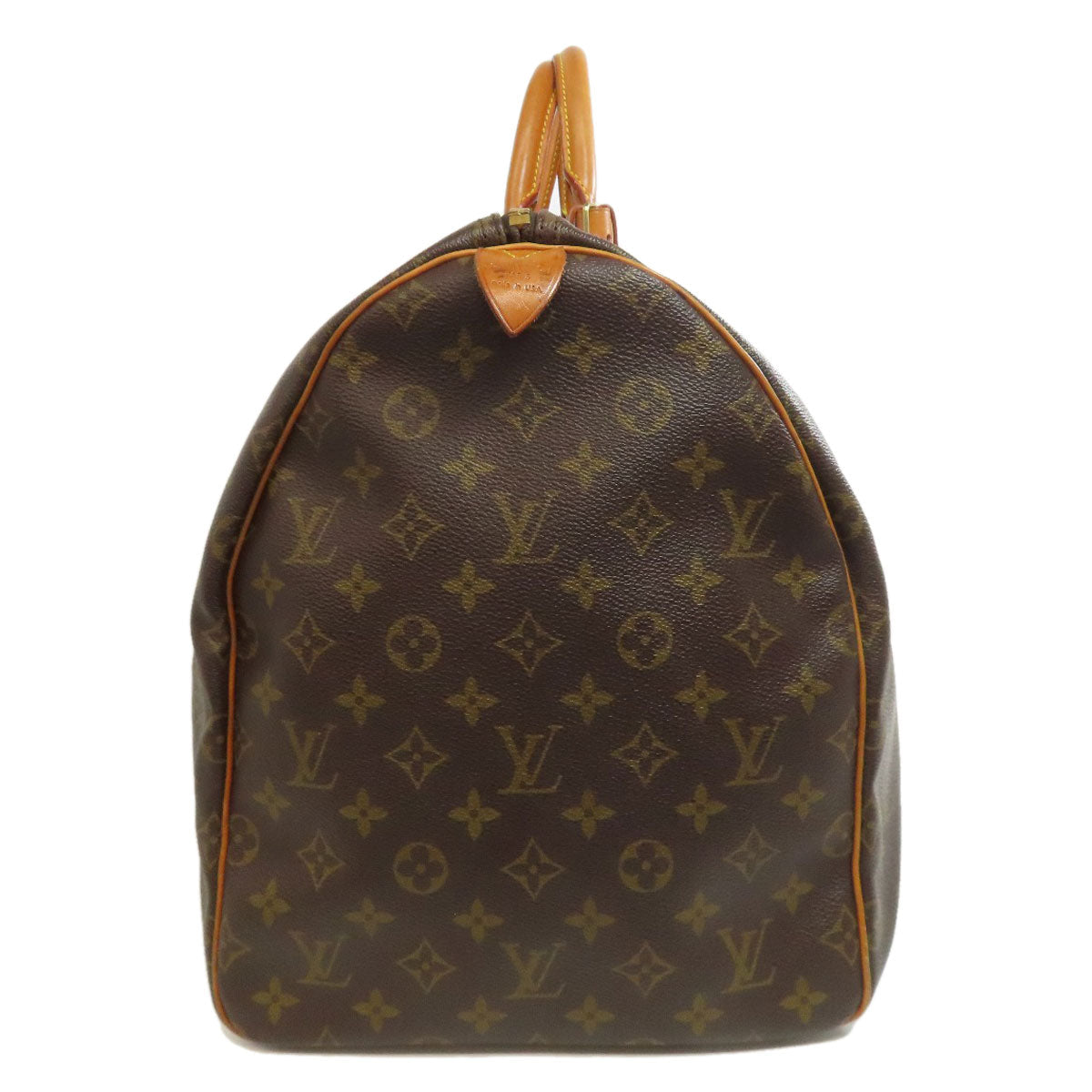 Louis Vuitton Boston Duffel Bag M41424 Monogram Canvas Brown Keepall 55