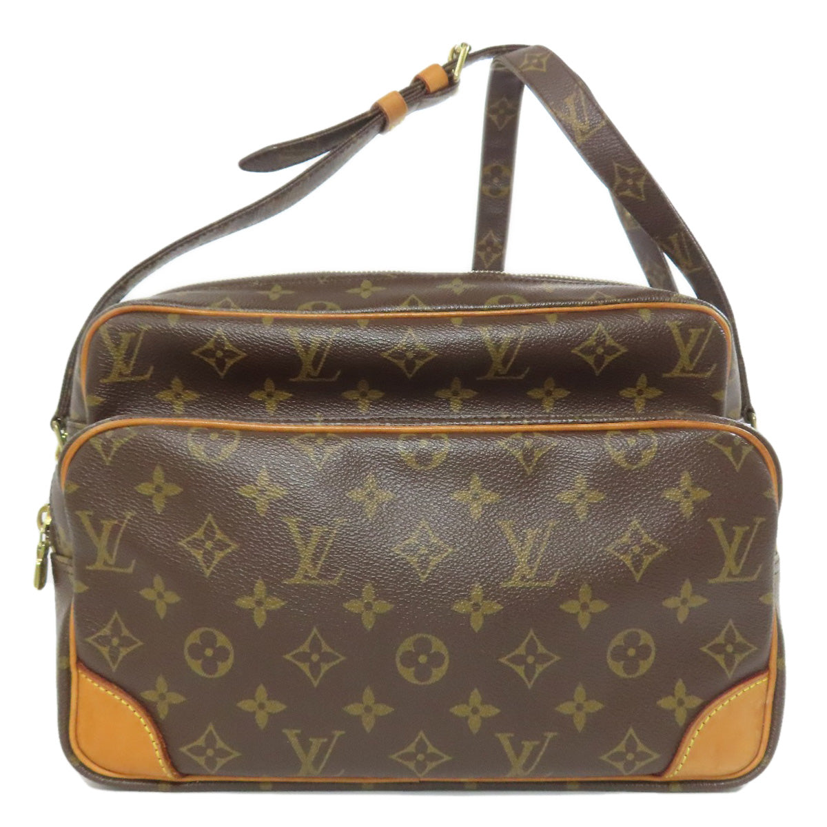 Louis Vuitton Shoulder Bag M45244 Monogram Canvas Brown Nil Women