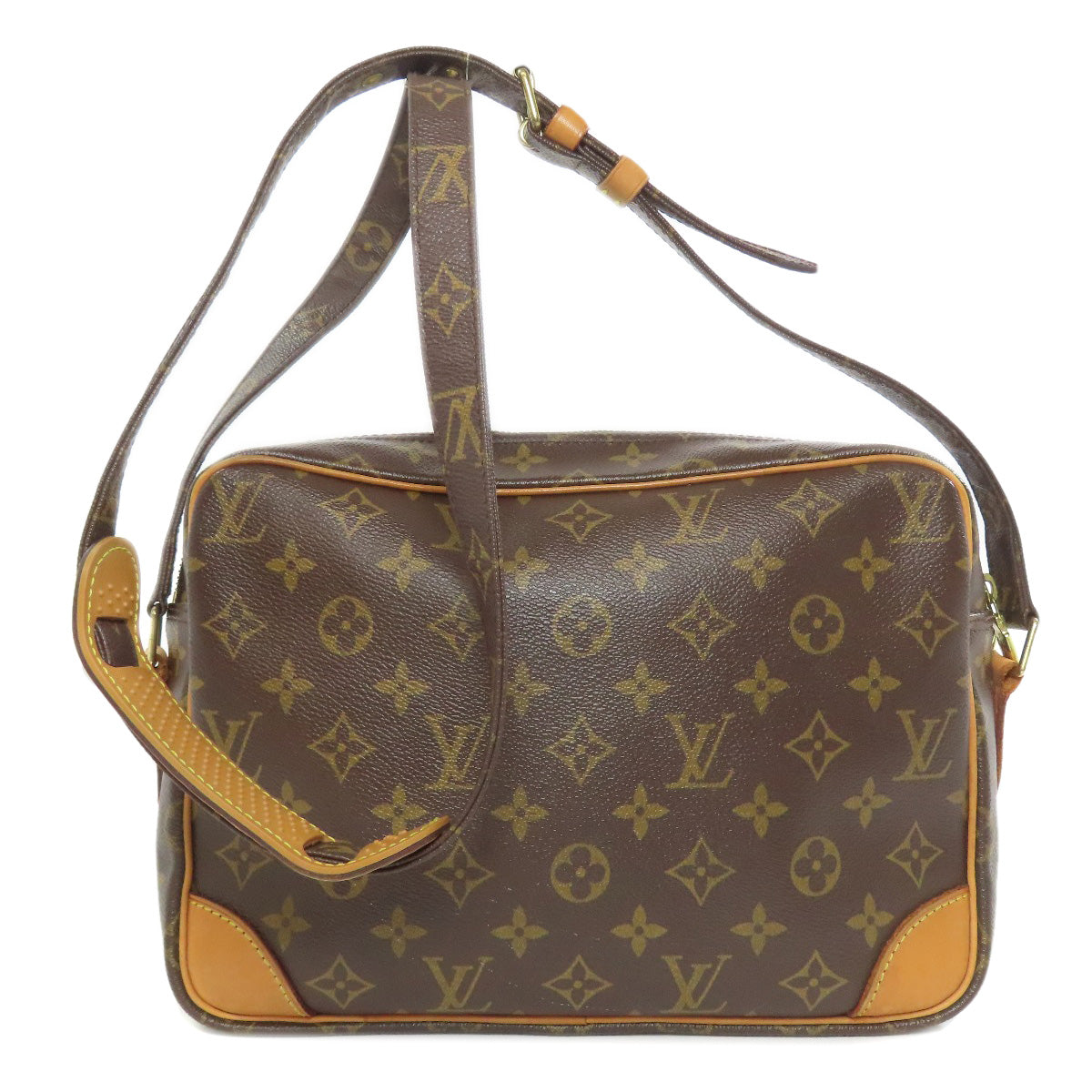 Louis Vuitton Shoulder Bag M45244 Monogram Canvas Brown Nil Women