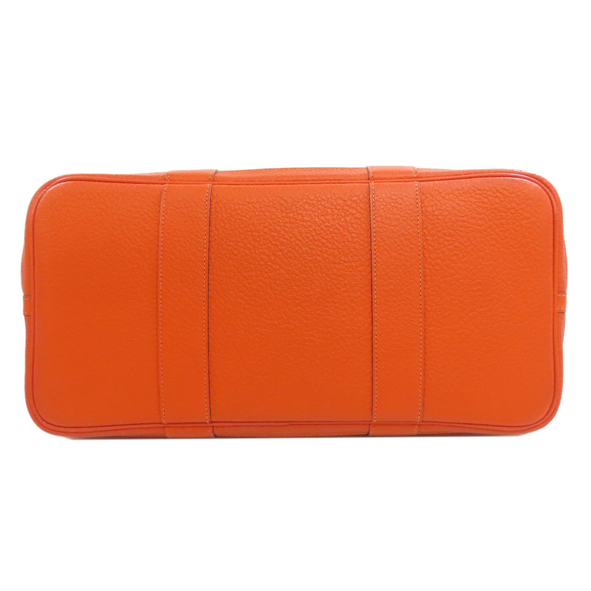 Hermes Tote Bag Negonda Orange Garden Party Pm Silvermetal