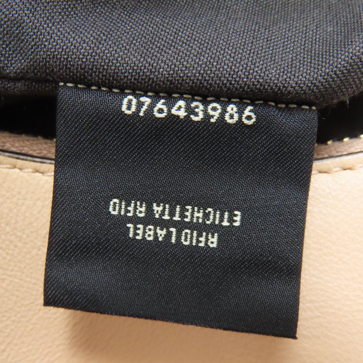 Fendi Handbag Leather Pink Fendigraphy Women