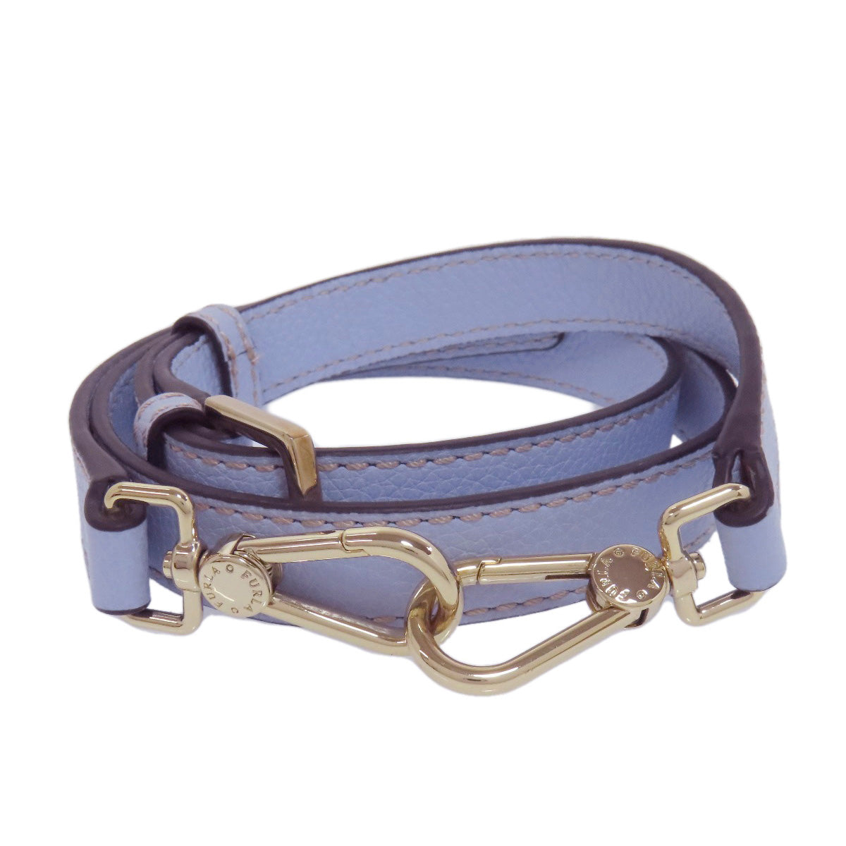 Furla Handbag Leather Blue Ribbon 2Way
