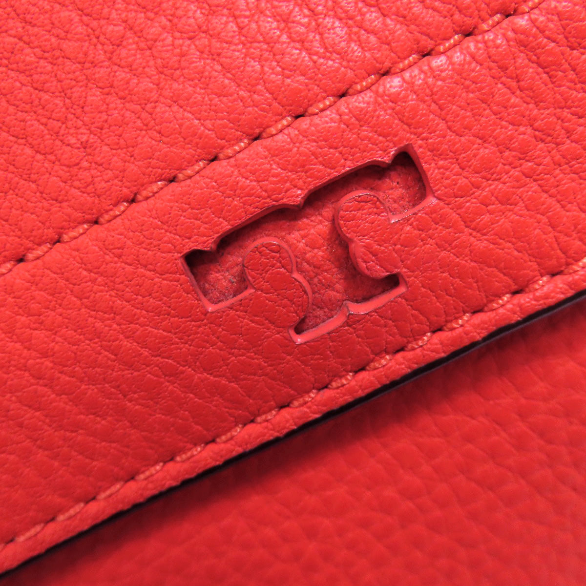 Tory Burch Handbag Leather Red 2Way