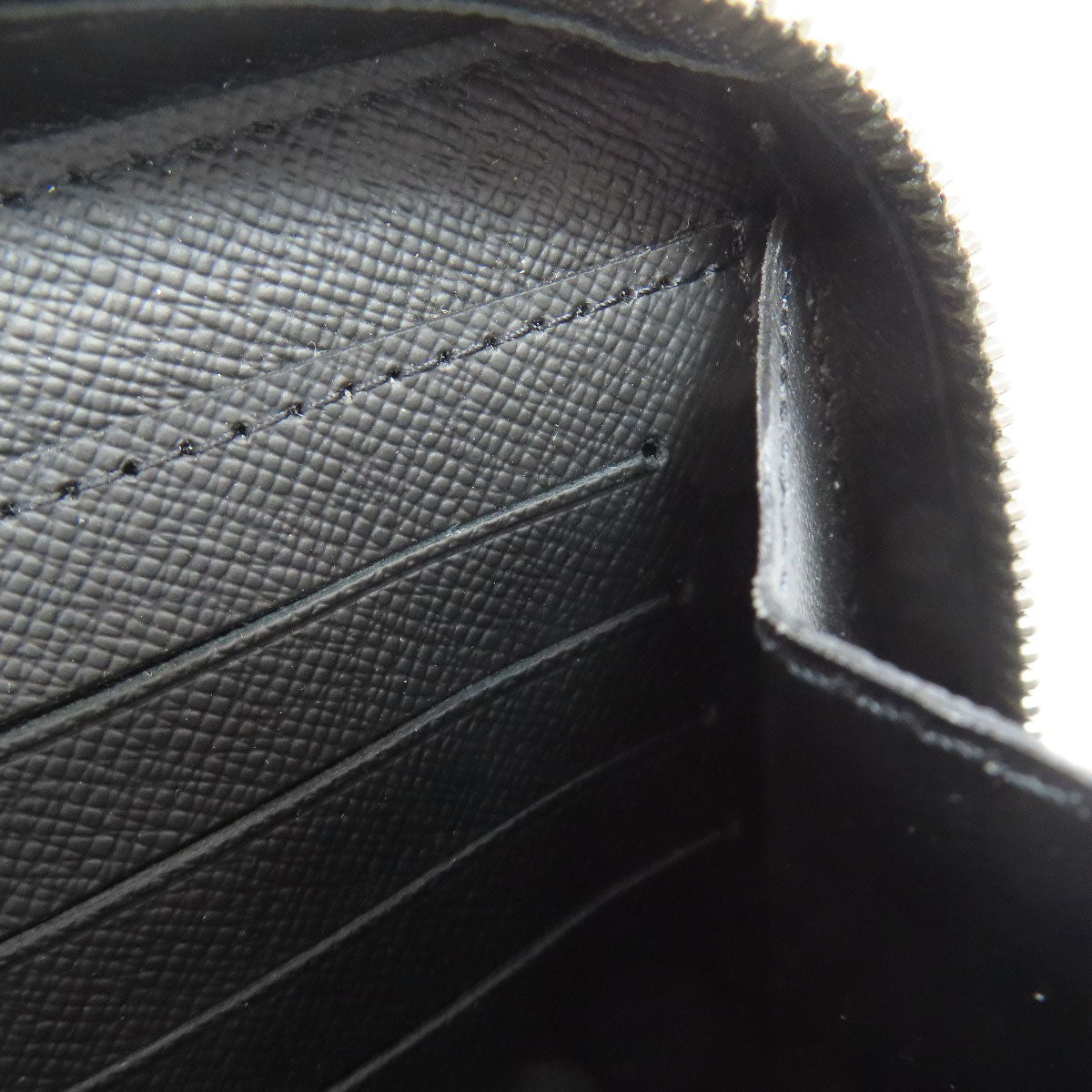 Louis Vuitton Business Bag M61698 Monogram Eclipse Black Zippy Xl Mens