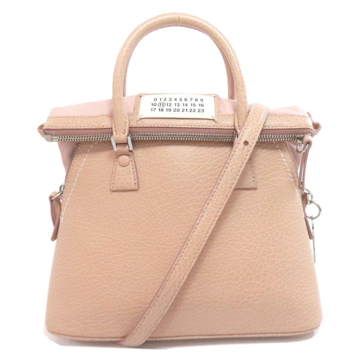 Maison Margiela Handbag Leather Pink 5Ac 2Way Women