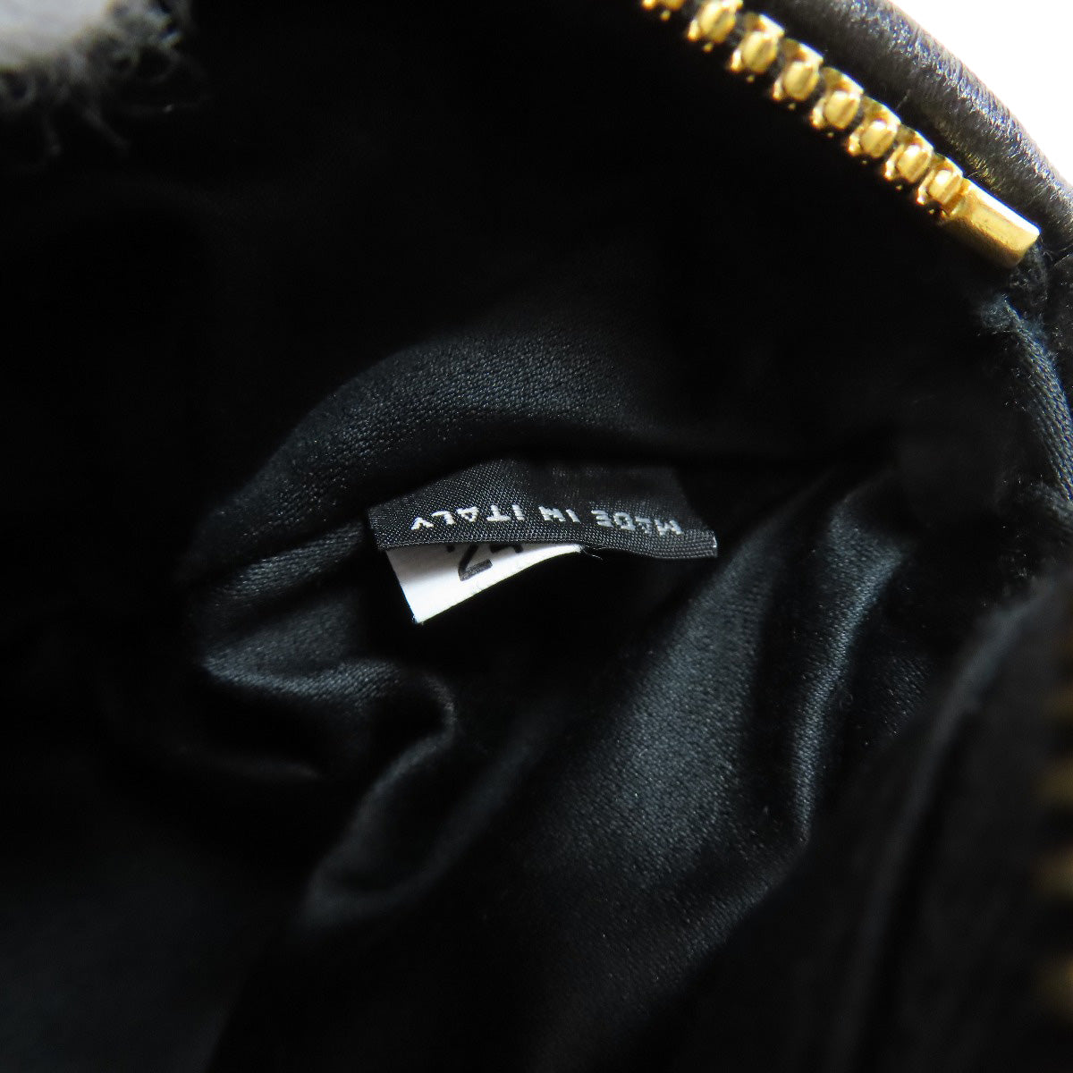Miumiu Hip Bag Calfskin Black Materasse