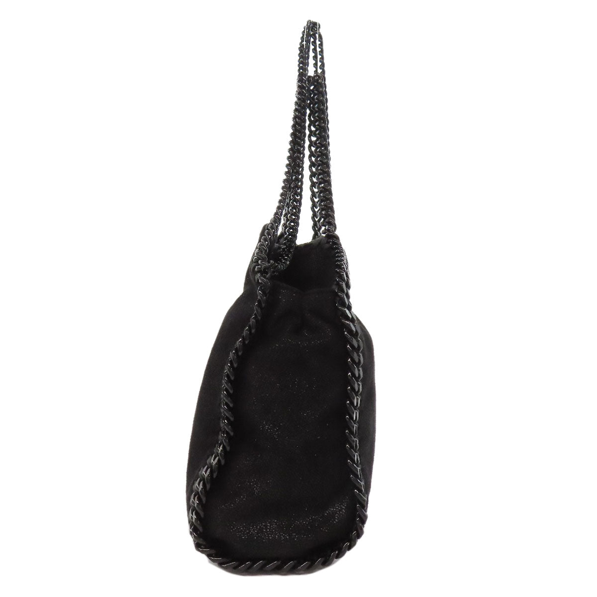 Stella Mccartney Shoulder Bag Polyester Black Falabella 2Way
