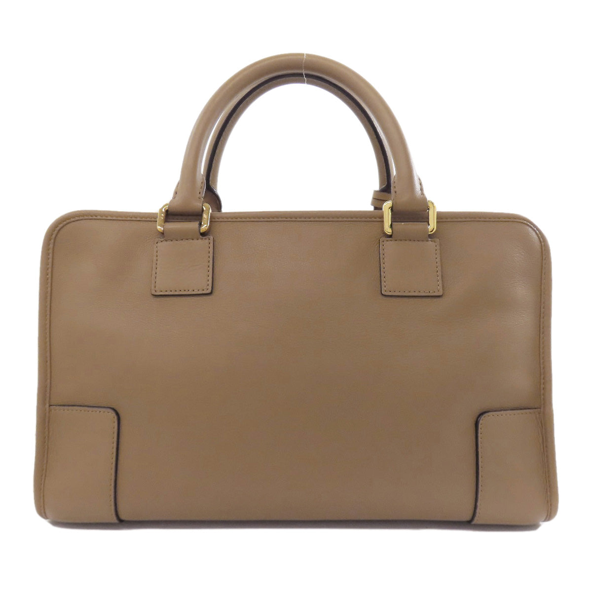 Loewe Handbag Calfskin Brown Amazona 2Way Women