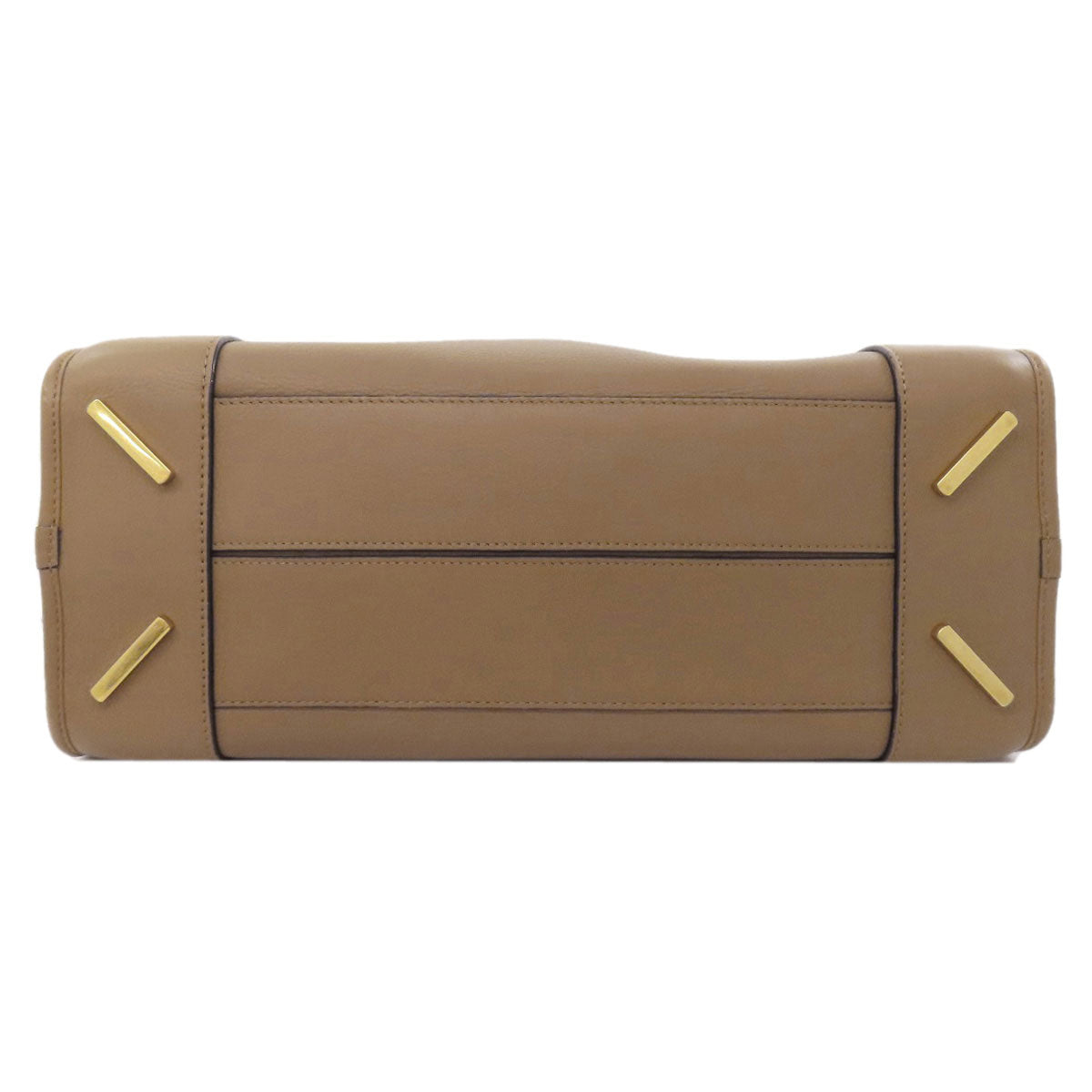 Loewe Handbag Calfskin Brown Amazona 2Way Women