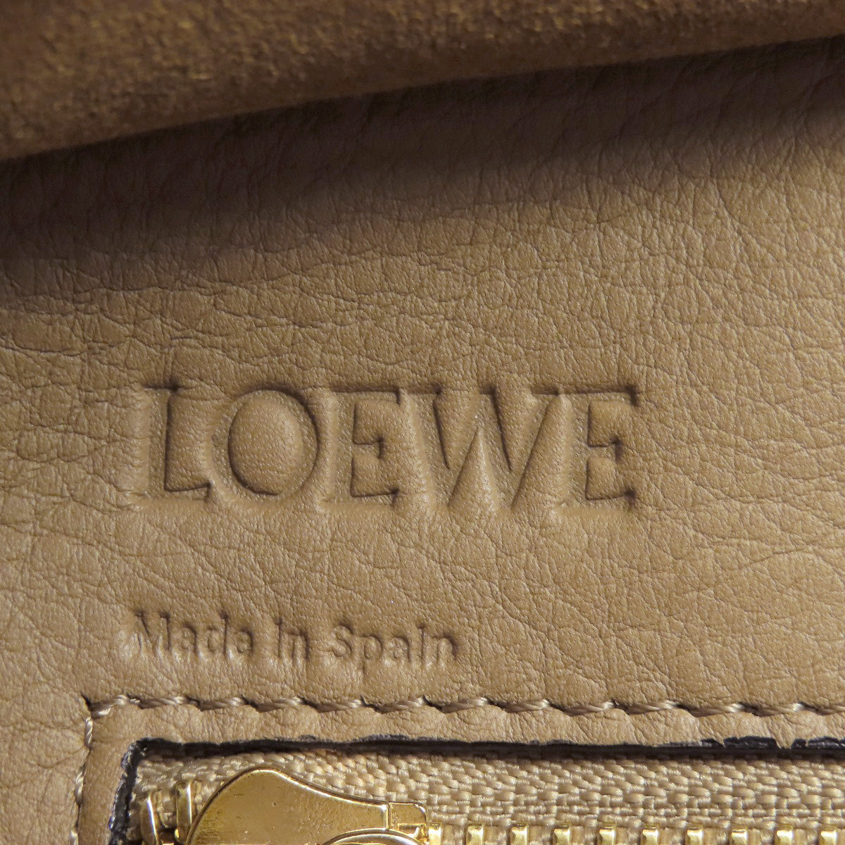 Loewe Handbag Calfskin Brown Amazona 2Way Women