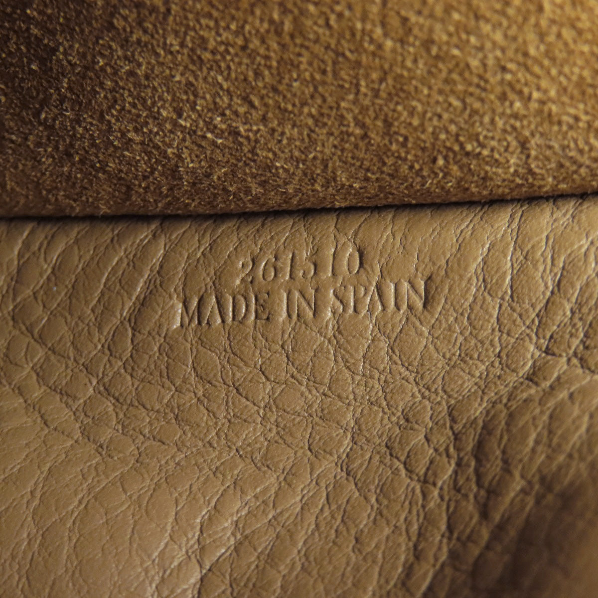 Loewe Handbag Calfskin Brown Amazona 2Way Women