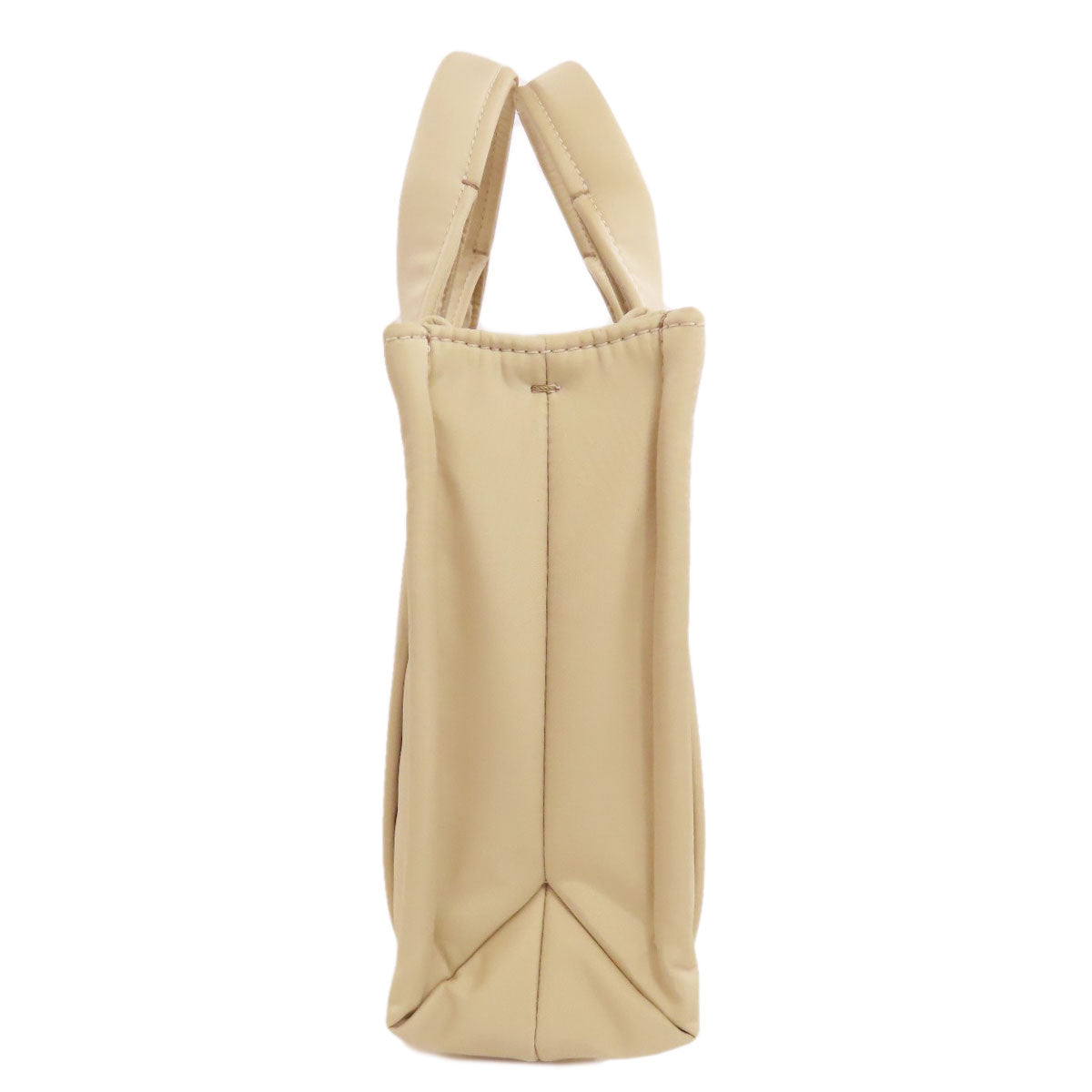 Chloe Handbag Nylon Beige Woody 2Way Women