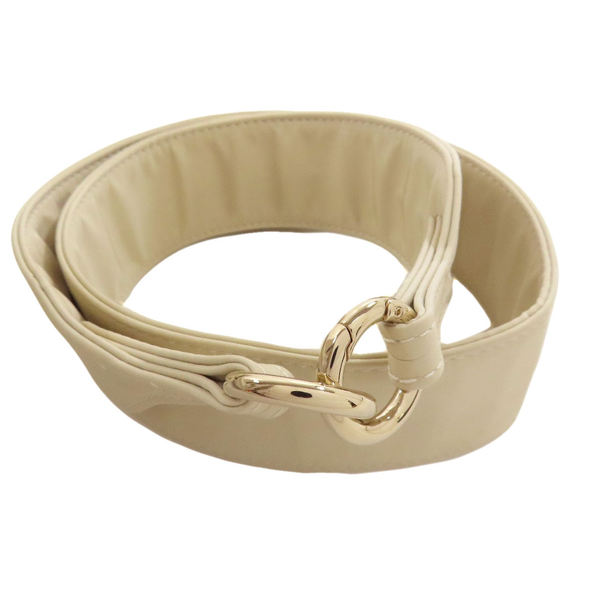 Chloe Handbag Nylon Beige Woody 2Way Women