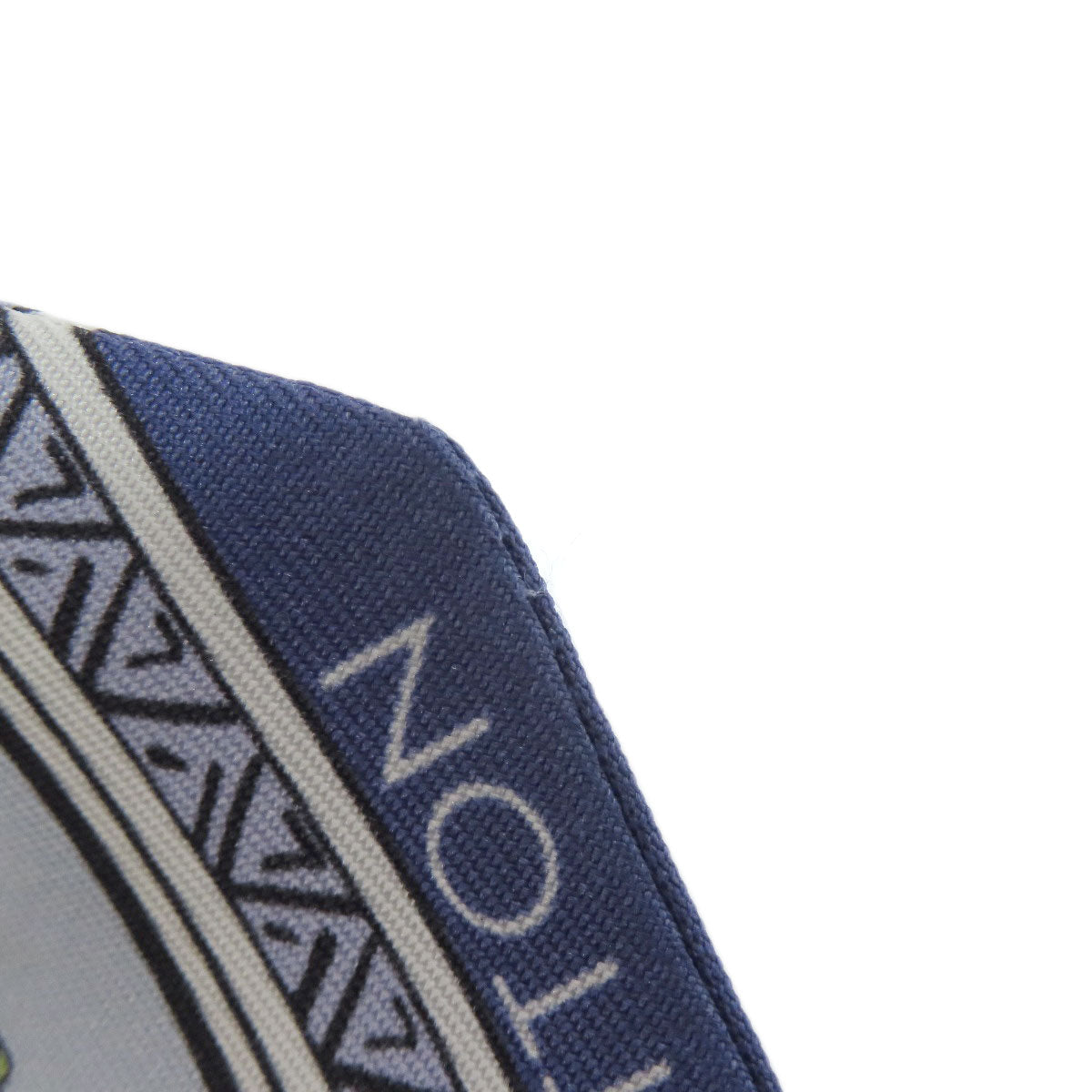 Louis Vuitton Scarf M79533 Silk Blue Bandeau Lv Eclipse