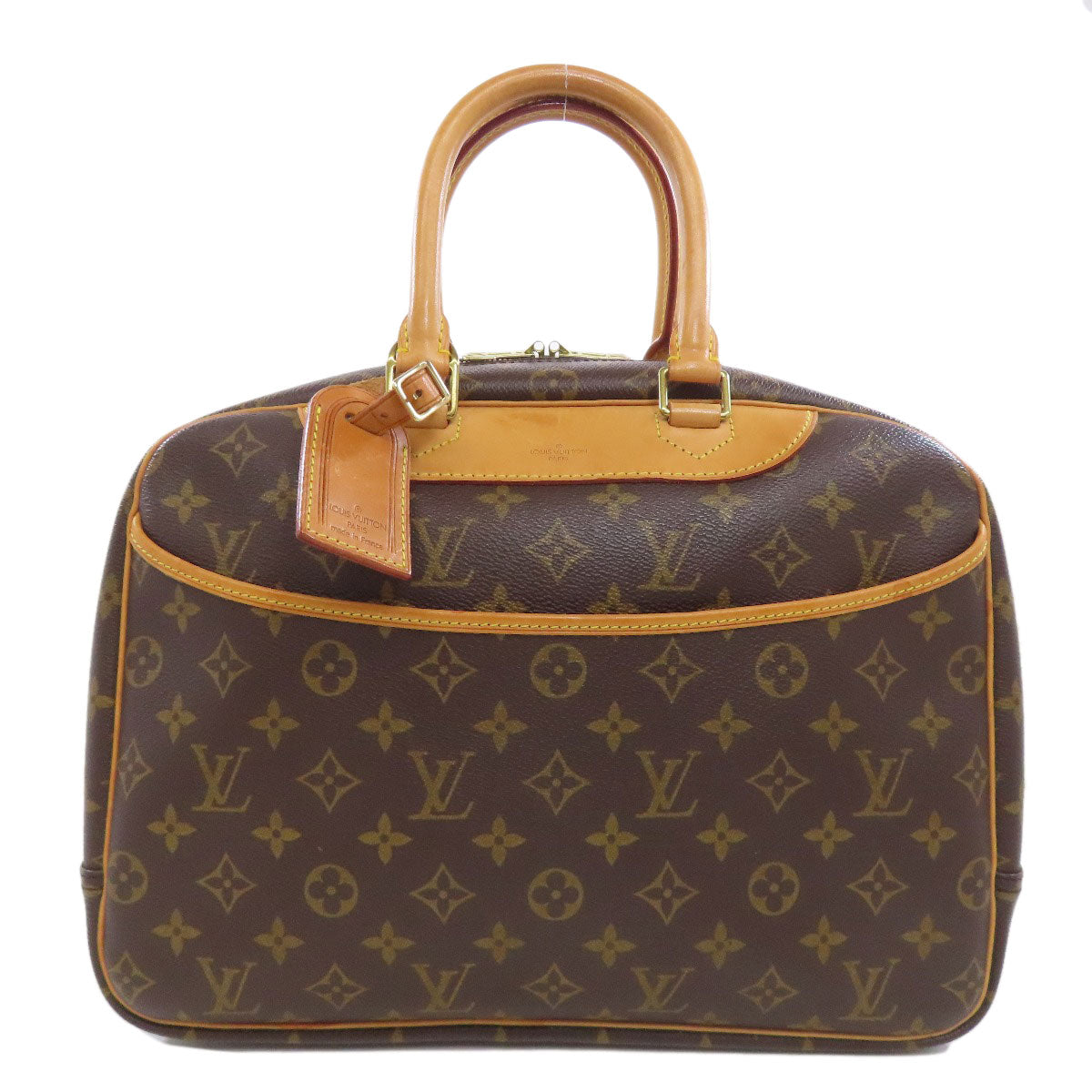 Louis Vuitton Boston Duffel Bag M47270 Monogram Canvas Brown Deauville