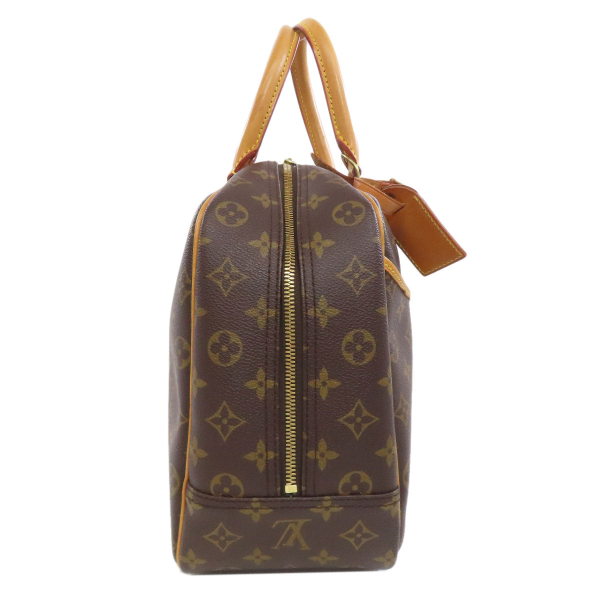 Louis Vuitton Boston Duffel Bag M47270 Monogram Canvas Brown Deauville