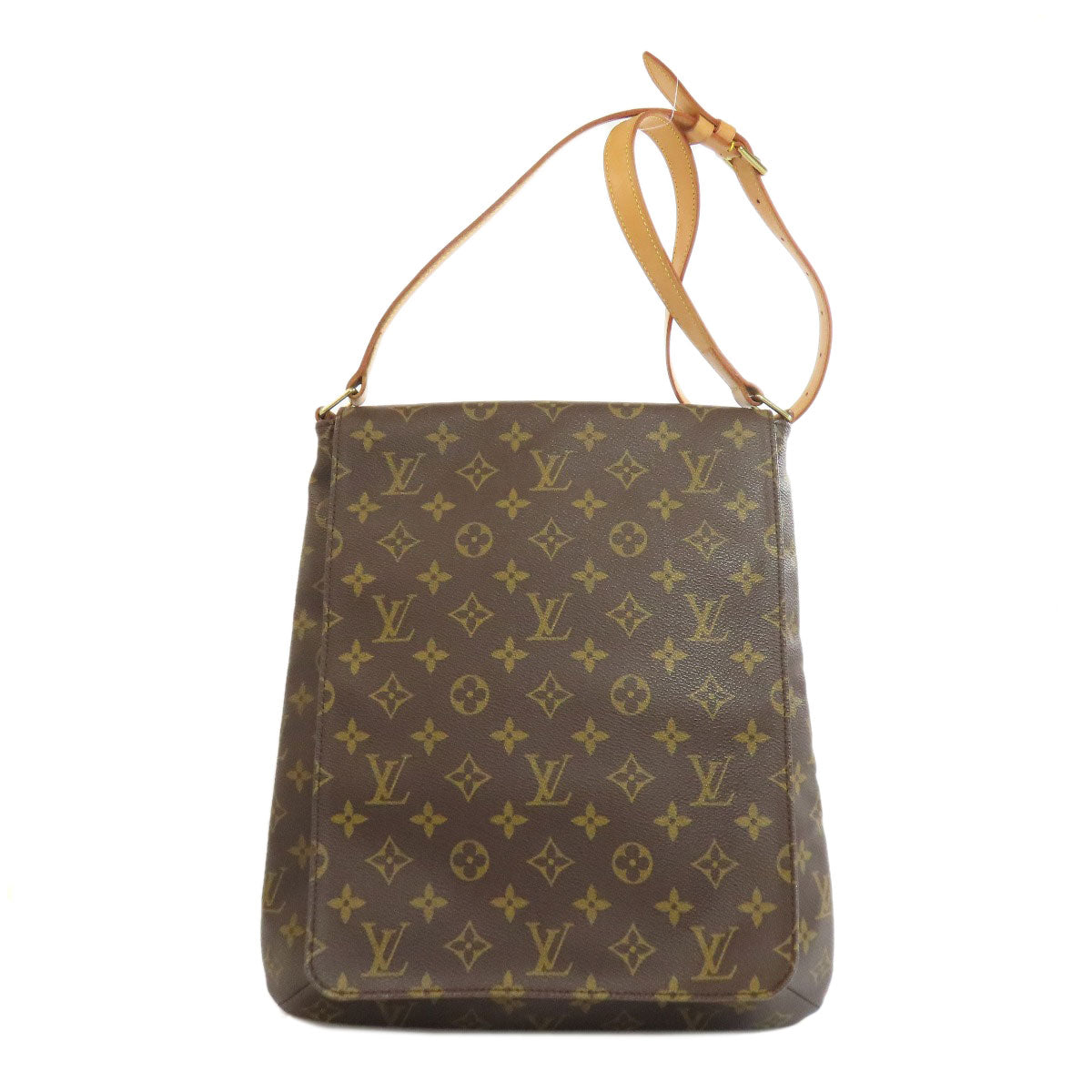 Louis Vuitton Shoulder Bag M51256 Monogram Canvas Brown Musette