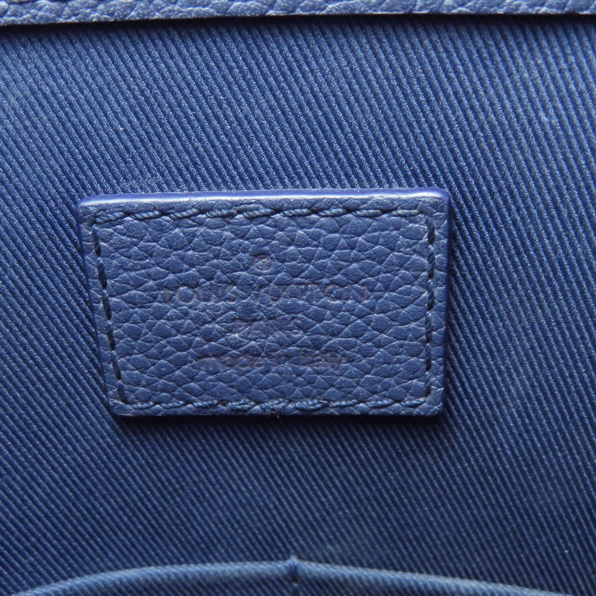Louis Vuitton Handbag M57843 Monogram Canvas Blue Sac Plat Messenger Monogram Watercolor