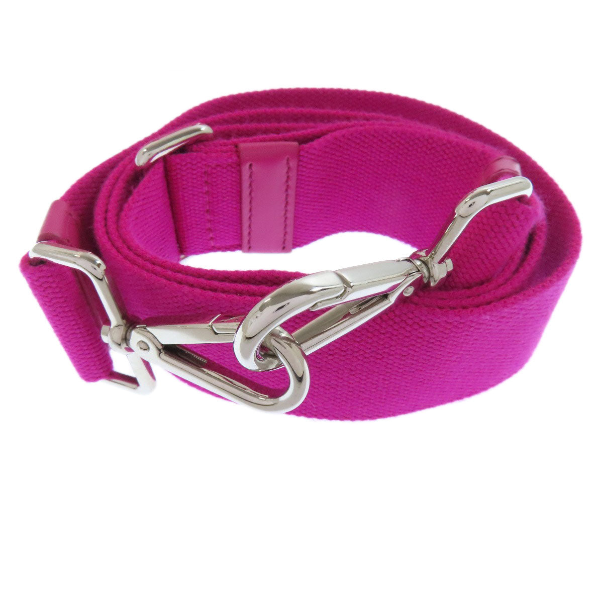 Prada Handbag 1Bg439 Canvas Pink Kanapamini Punching 2Way
