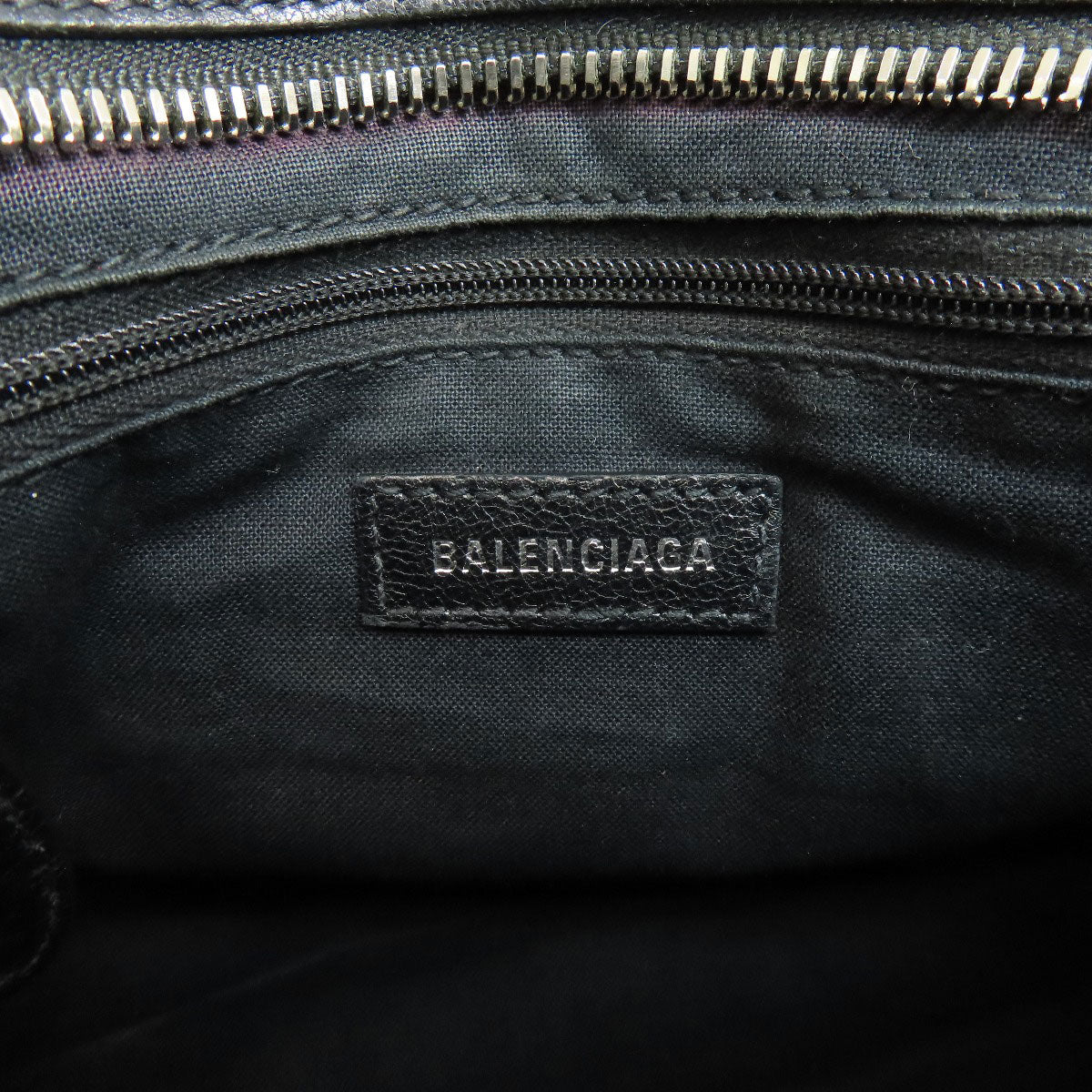 Balenciaga Handbag 519938 Calfskin Black Mini City 2Way