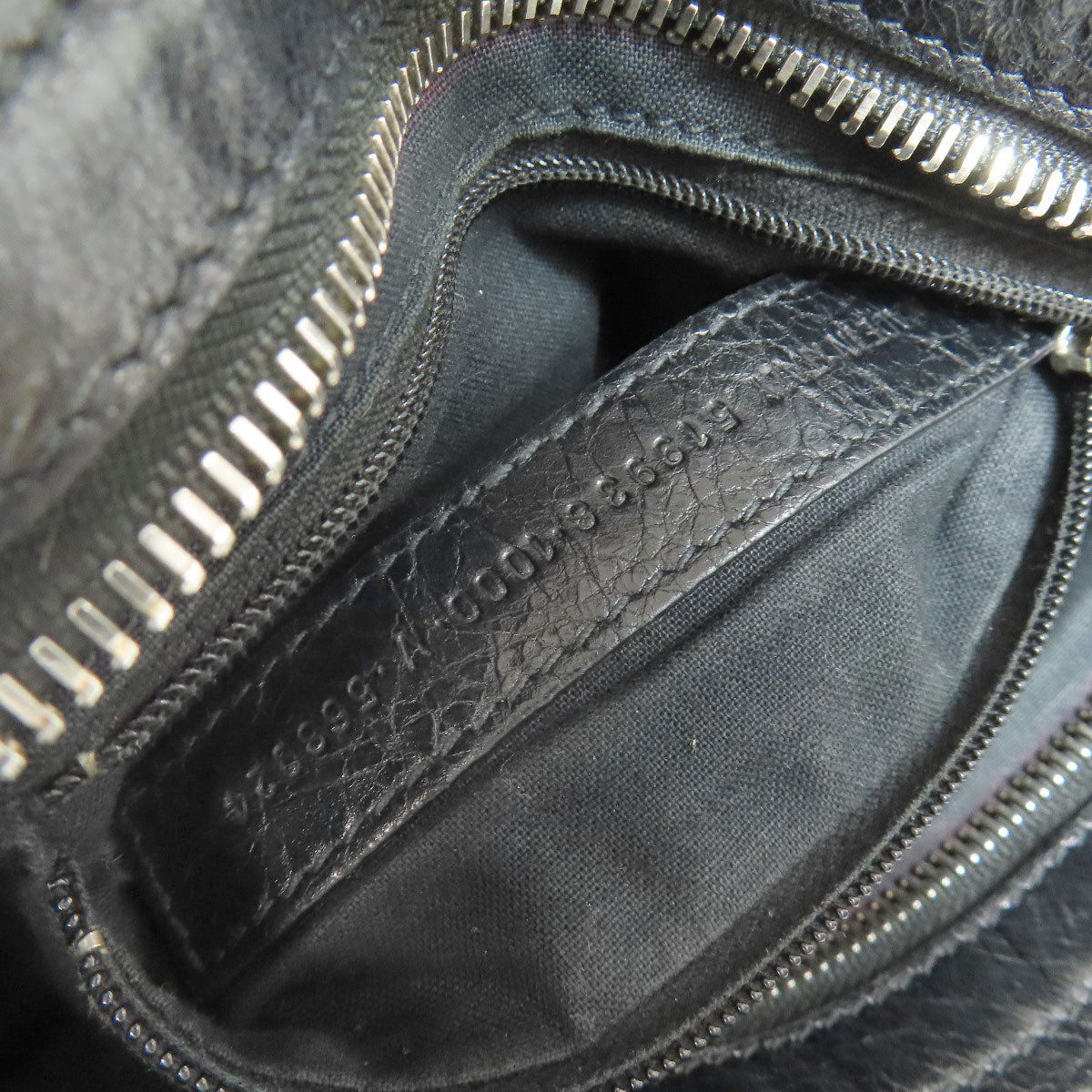 Balenciaga Handbag 519938 Calfskin Black Mini City 2Way