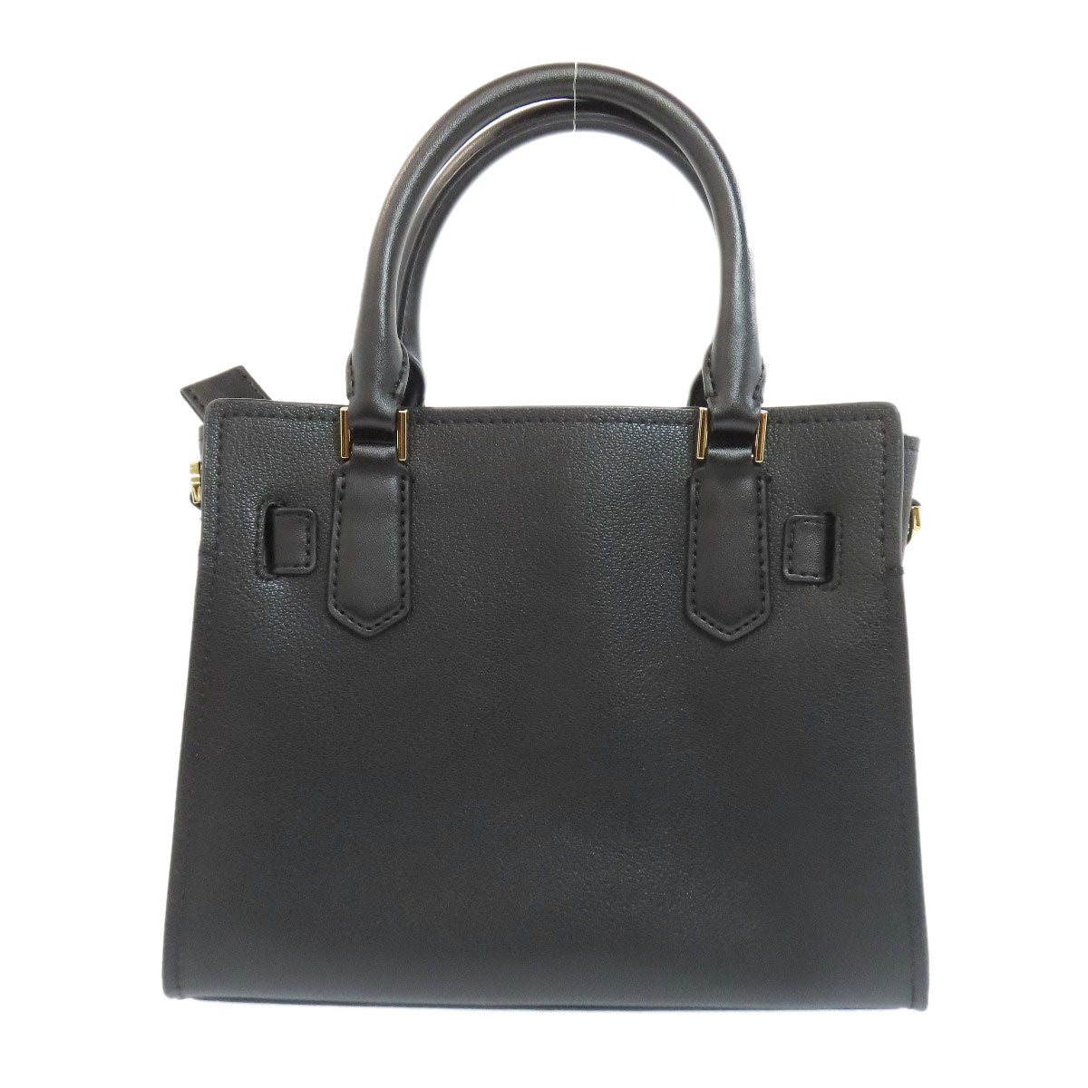 Michael Kors Handbag Leather Black Hamilton 2Way