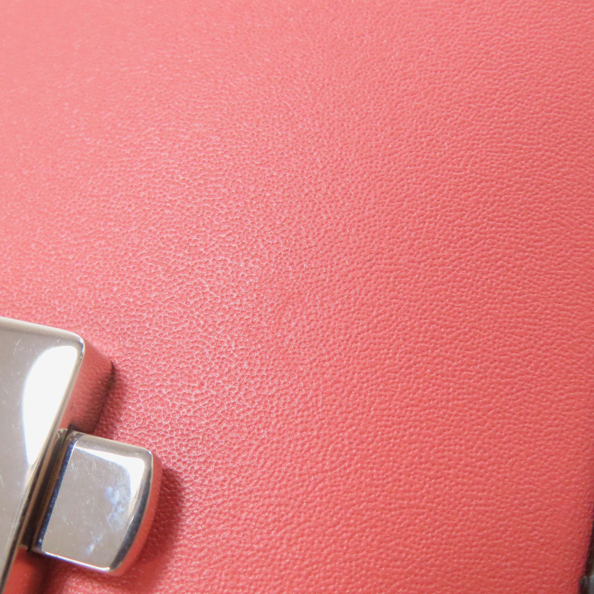 Gucci Shoulder Bag 379722 Leather Pink Double G Logo Mini Chain Shoulder 2Way