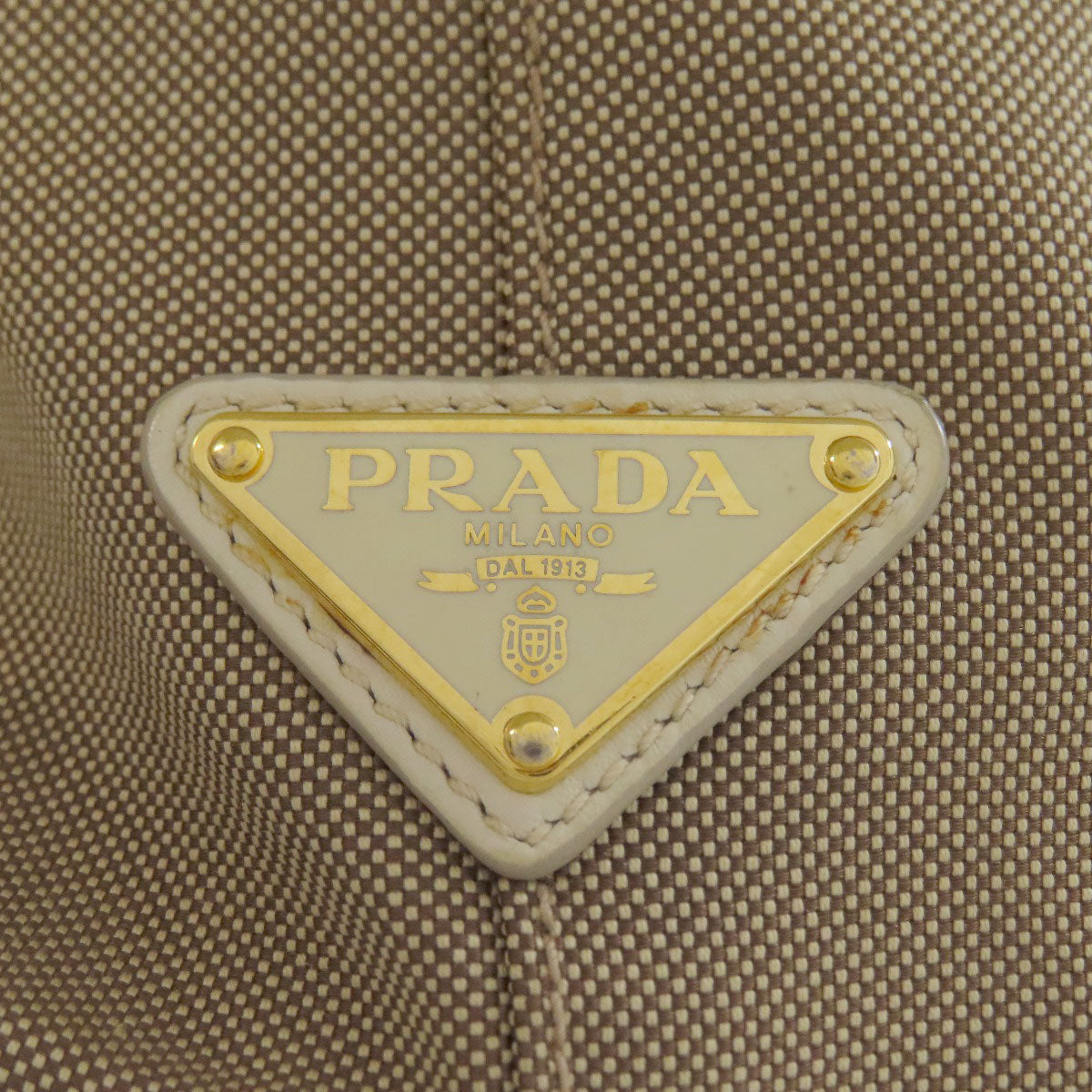 Prada Tote Bag Bn2832 Canvas Brown 2Way