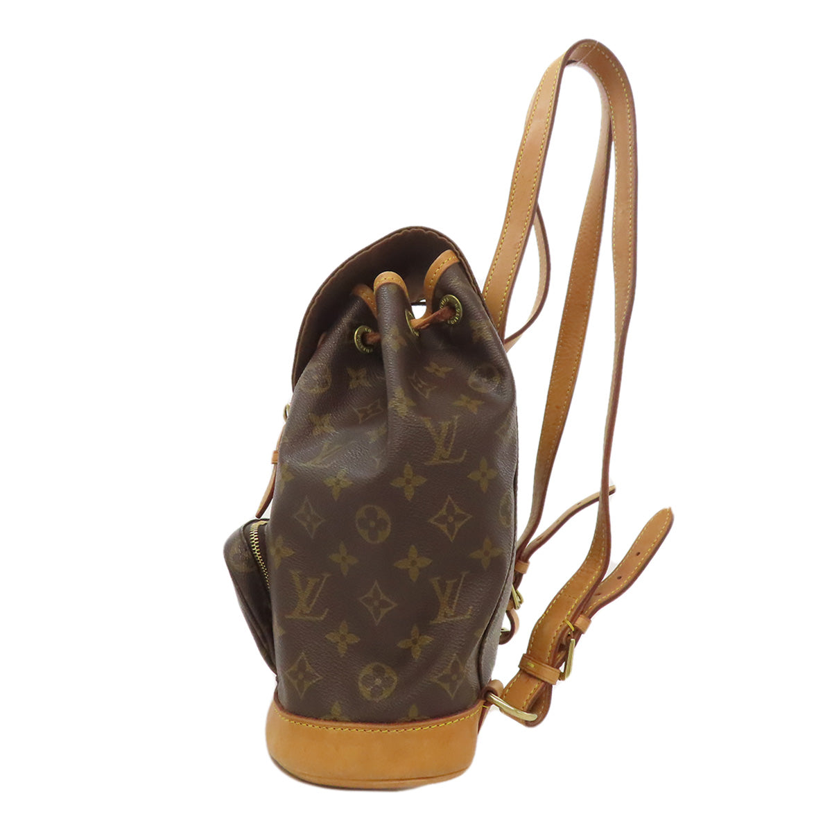 Louis Vuitton Backpack M51136 Monogram Canvas Brown Montsourismedium