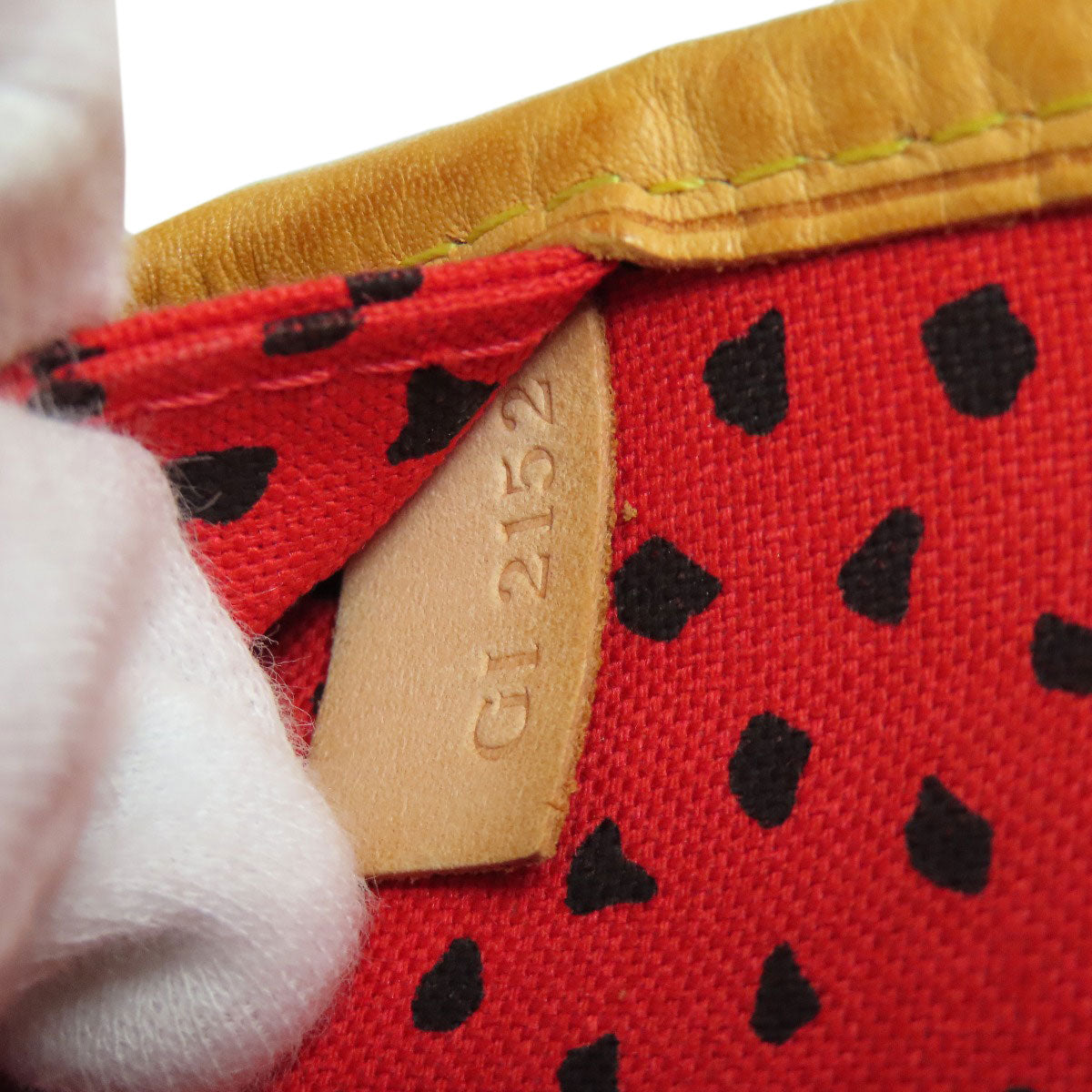Louis Vuitton Tote Bag M40686 Monogram Canvas Red Yayoi Kusama Collaboration Neverfull Mm