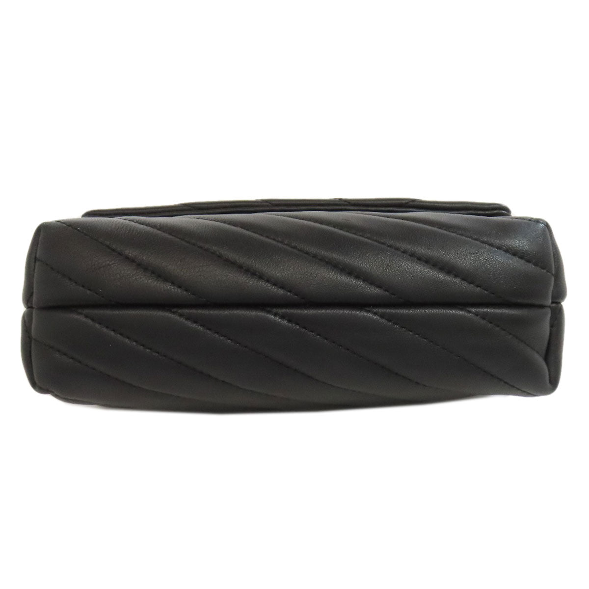 Tory Burch Shoulder Bag Calfskin Black Chainshoulder