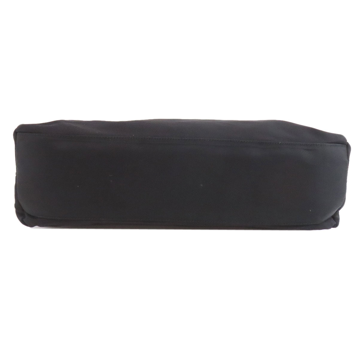 Prada Shoulder Bag Nylon Black Logometal