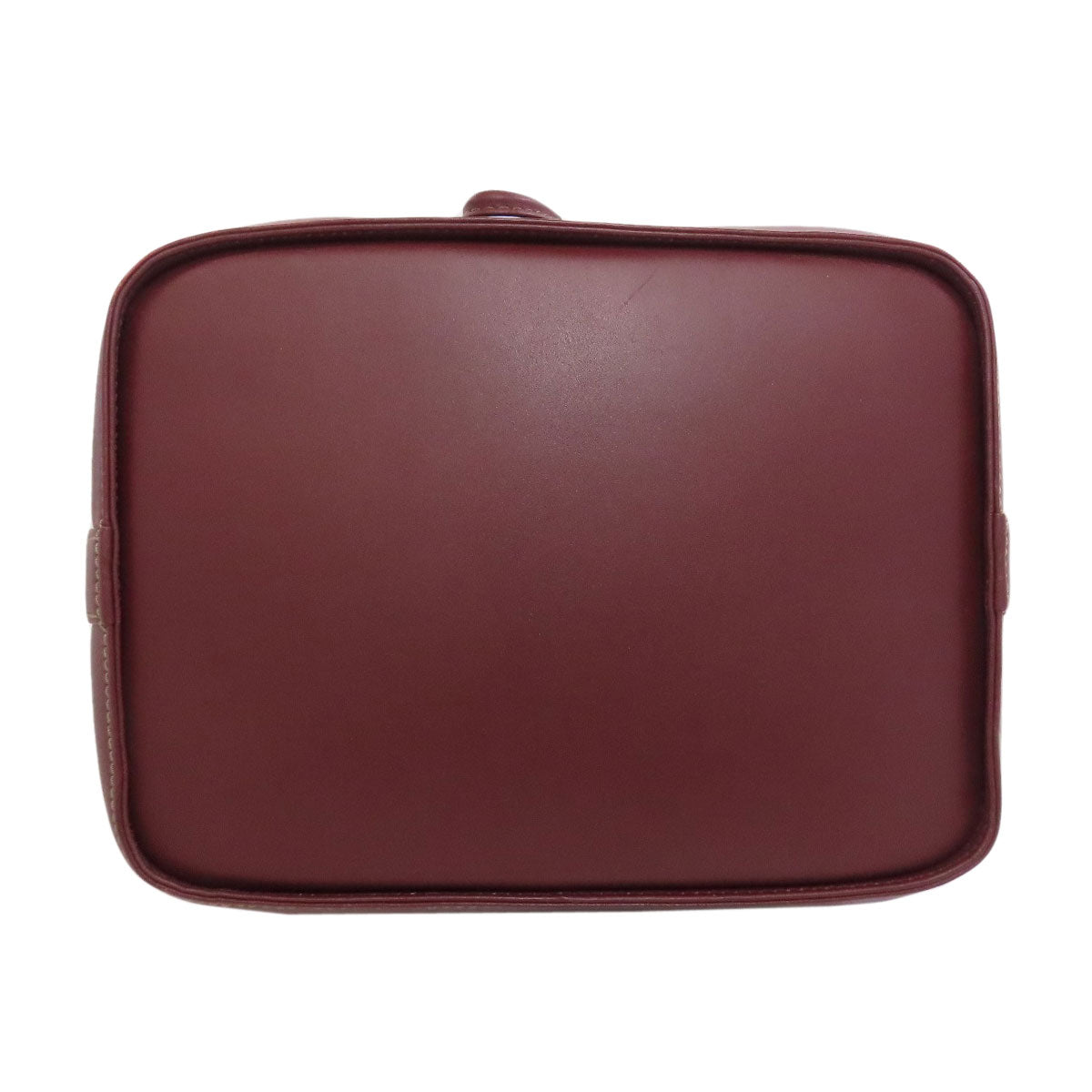 Cartier Shoulder Bag Calfskin Red Must Line