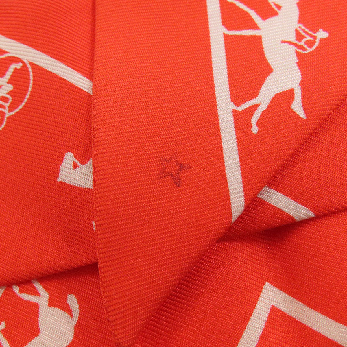 Hermes Scarf Silk Orange Twilly