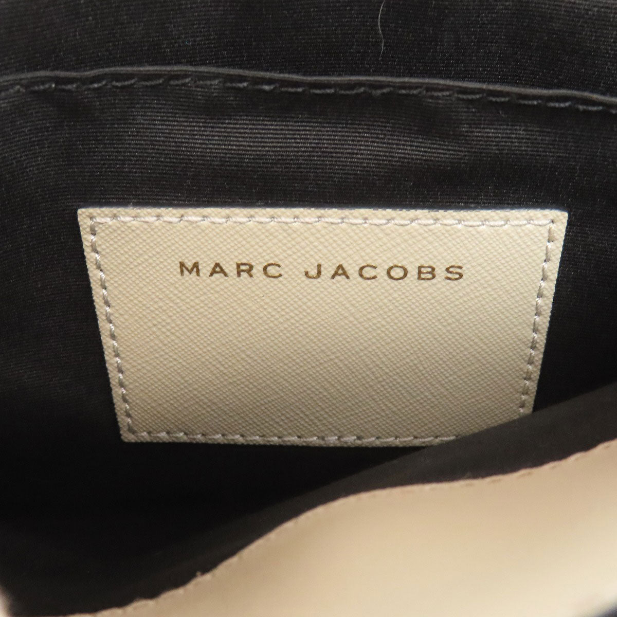 Marc Jacobs Handbag Pvc Gray Double J 2Way