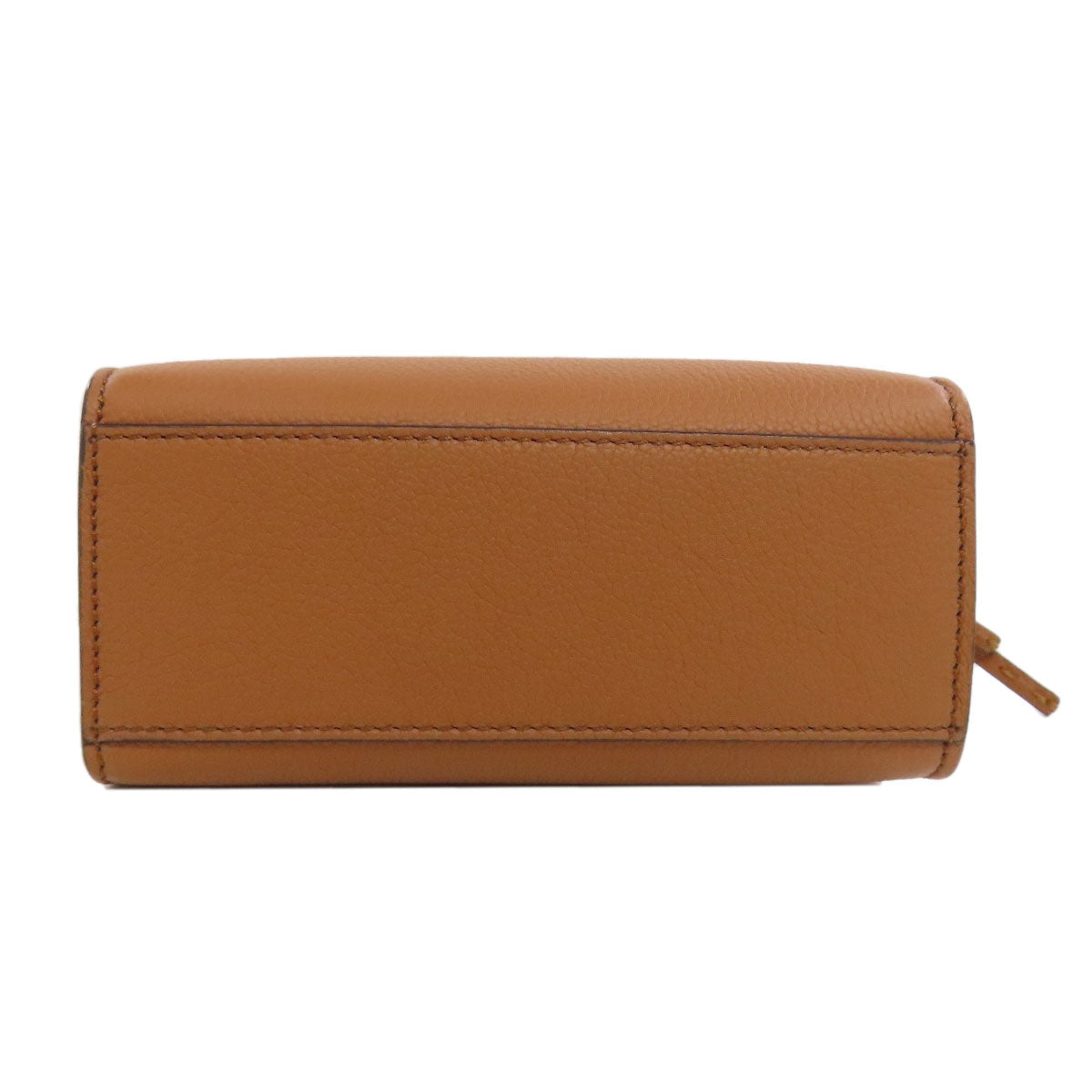 Fendi Handbag Calfskin Brown Shopper Small 2Way