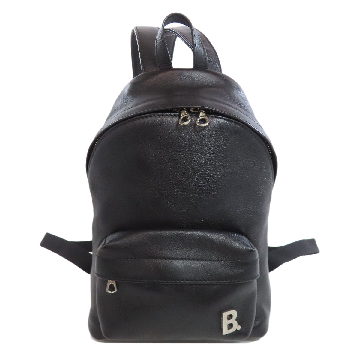 Balenciaga Backpack 580026 Calfskin Black Logo