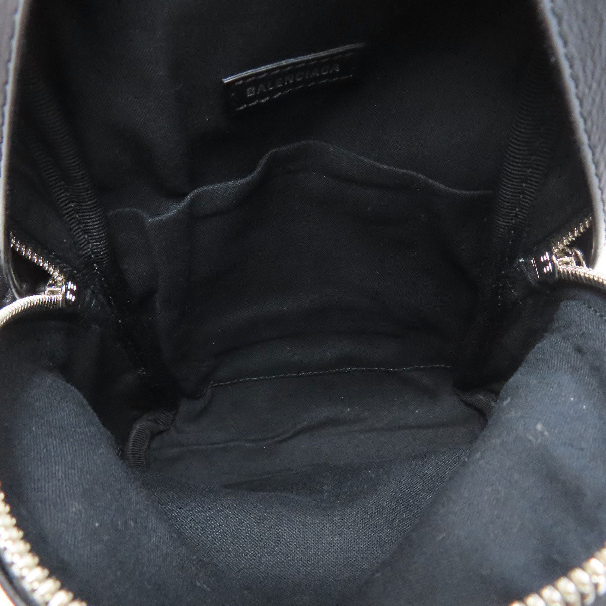 Balenciaga Backpack 580026 Calfskin Black Logo