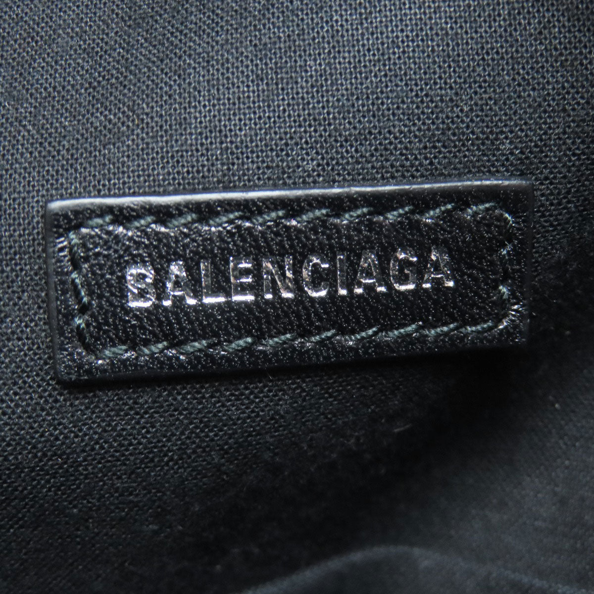 Balenciaga Backpack 580026 Calfskin Black Logo