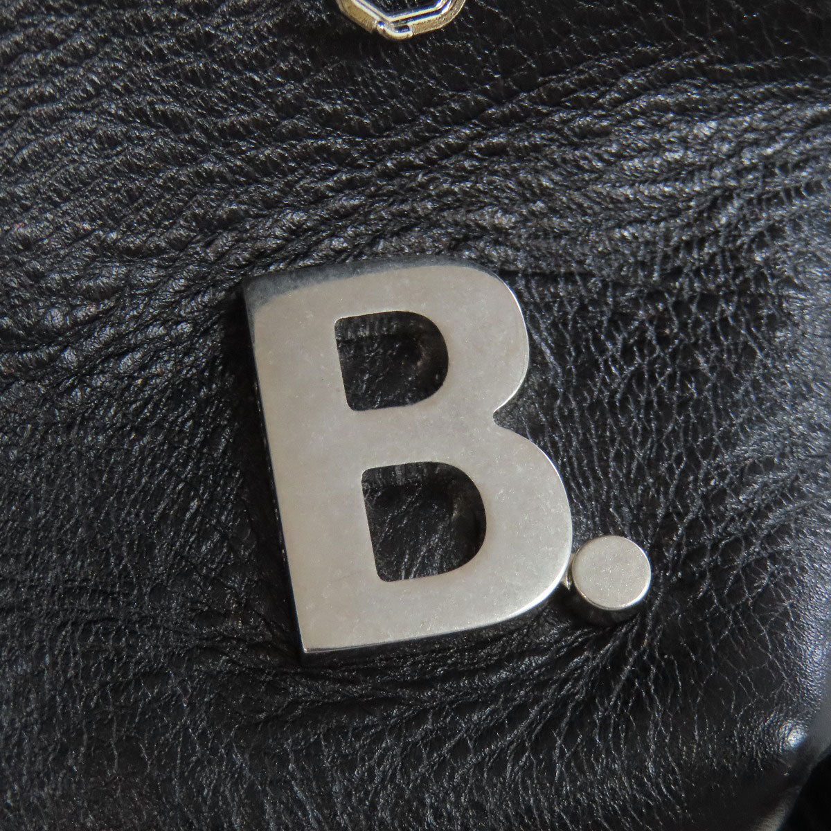 Balenciaga Backpack 580026 Calfskin Black Logo