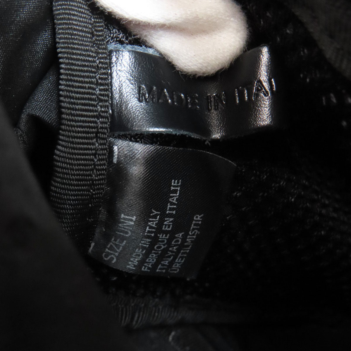Maison Margiela Shoulder Bag Nylon Black Logo