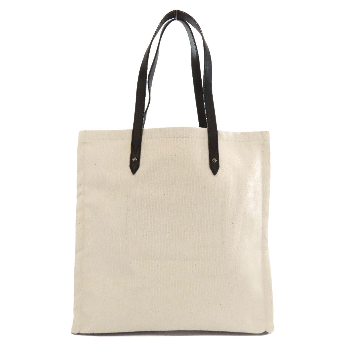Jimmy Choo Tote Bag Canvas White Logo