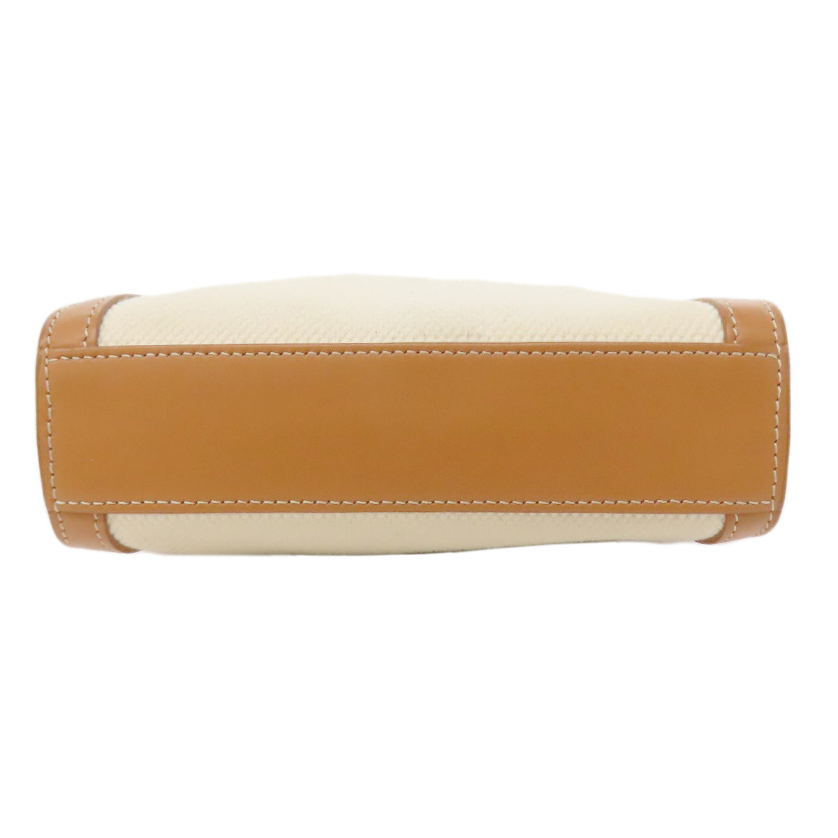 Celine Handbag Canvas White Mini Vertical Cover 2Way
