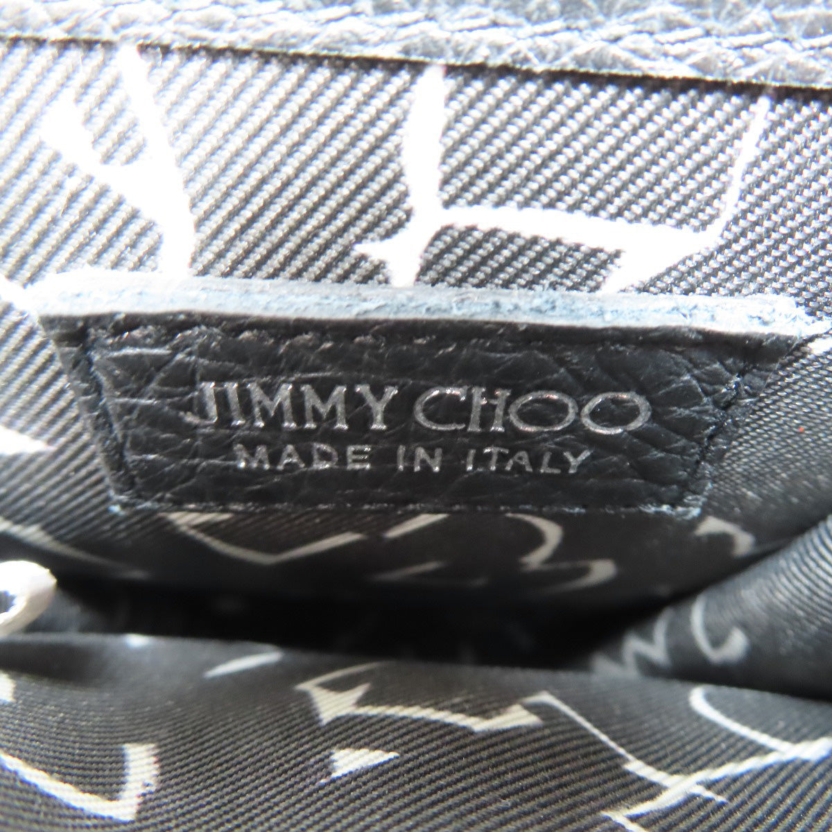Jimmy Choo Shoulder Bag Pvc Black Eric Haze Collaboration Shoulder Pouch