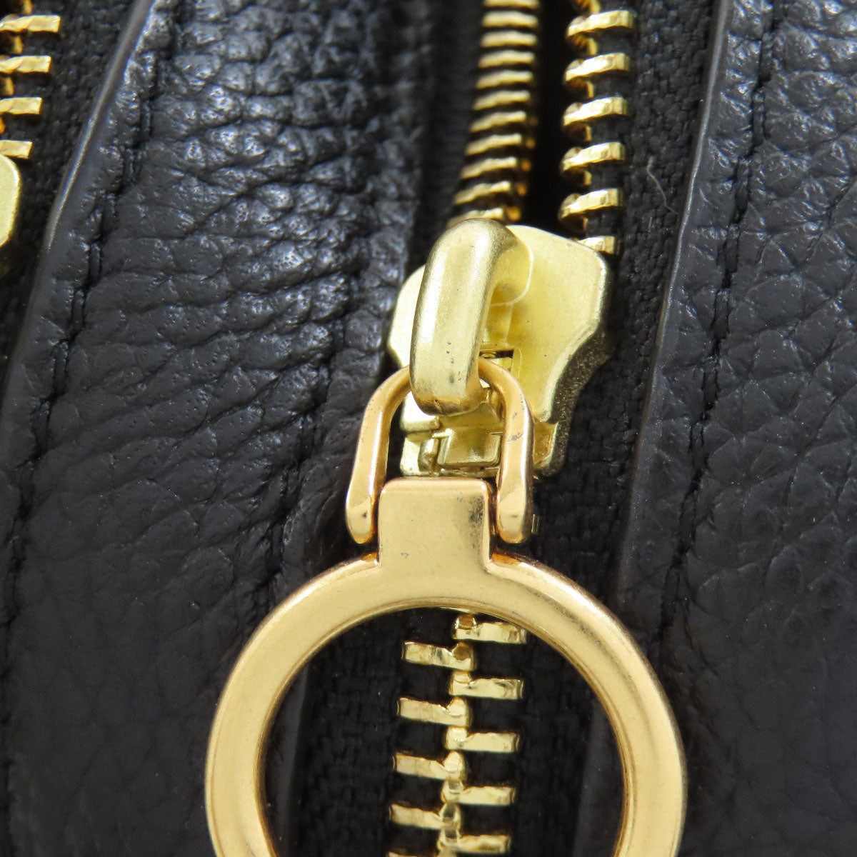 Tory Burch Shoulder Bag Leather Black Logo
