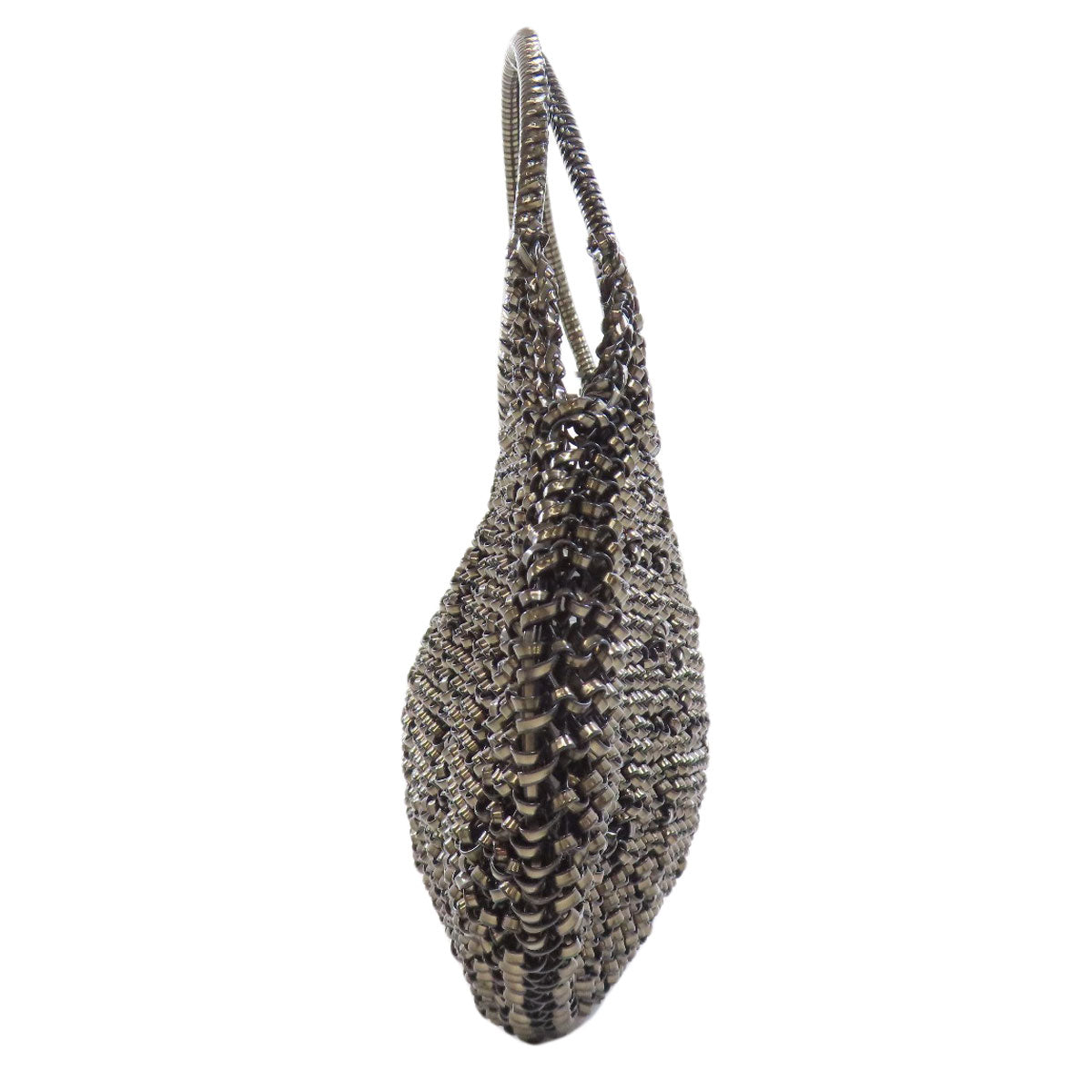 Anteprima Handbag Pvc Black Wire Bag Flower