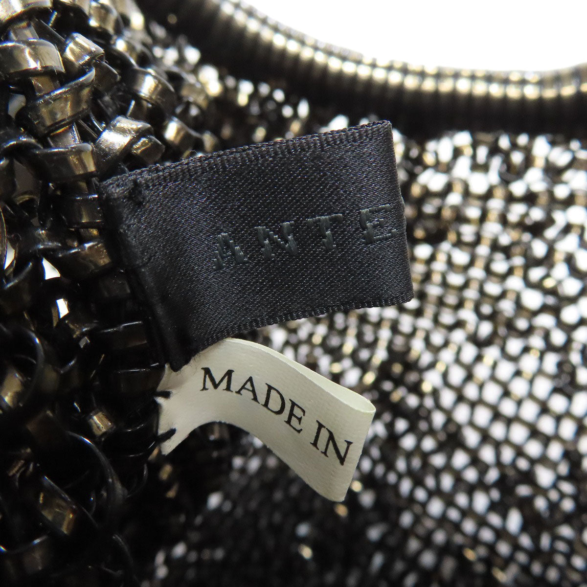 Anteprima Handbag Pvc Black Wire Bag Flower
