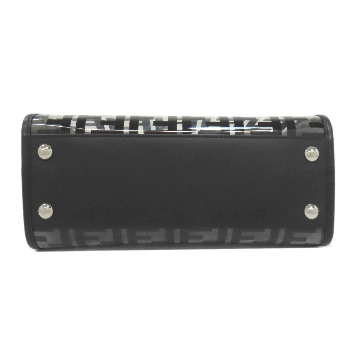 Fendi Handbag Plastics Black Peekaboo Mini 2Way