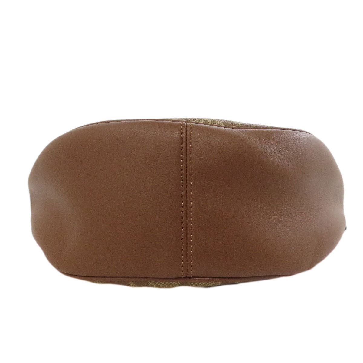 Coach Shoulder Bag Ct643 Pvc Brown Pace
